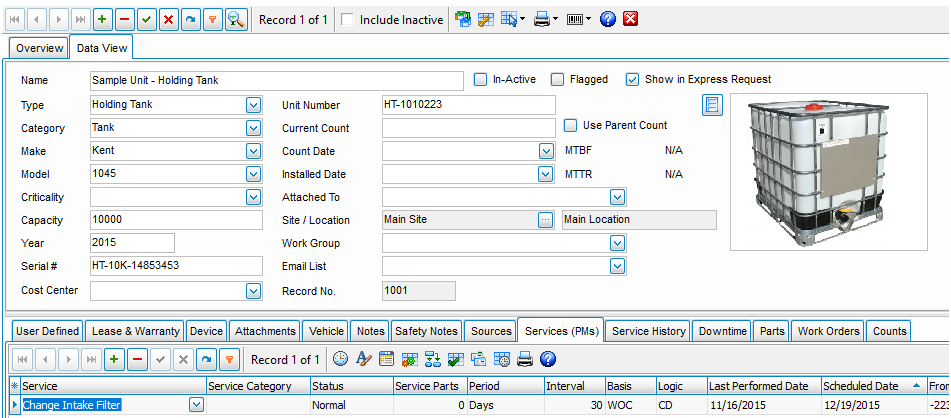 Maint_DataView