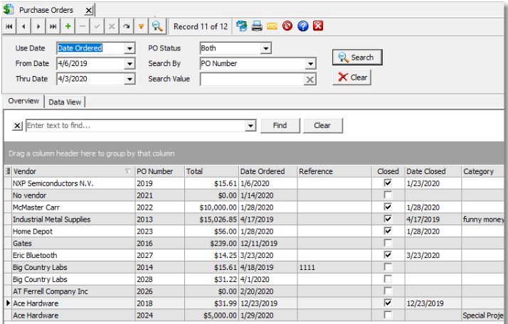 PurchaseOrdeTransaction PurchaseOrdeTransaction