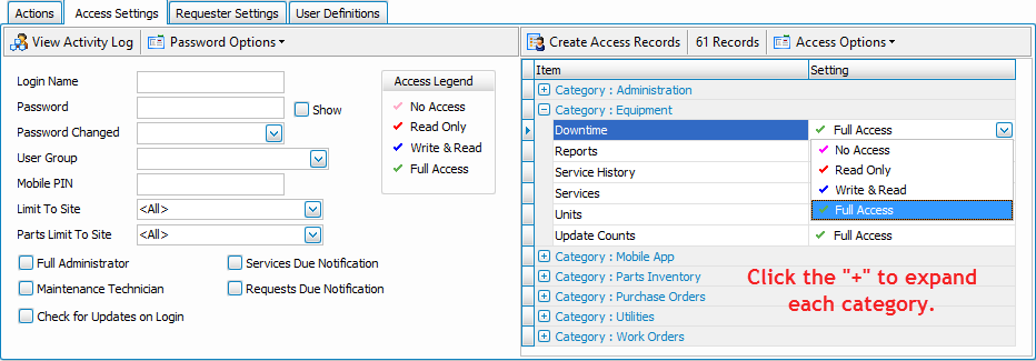 AccessSetting