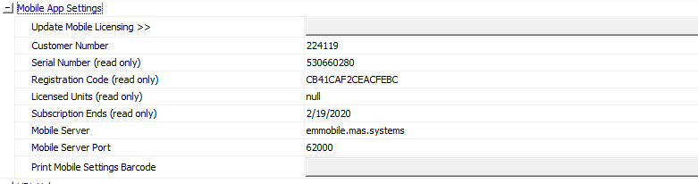 MobileAppSettings MobileAppSettings