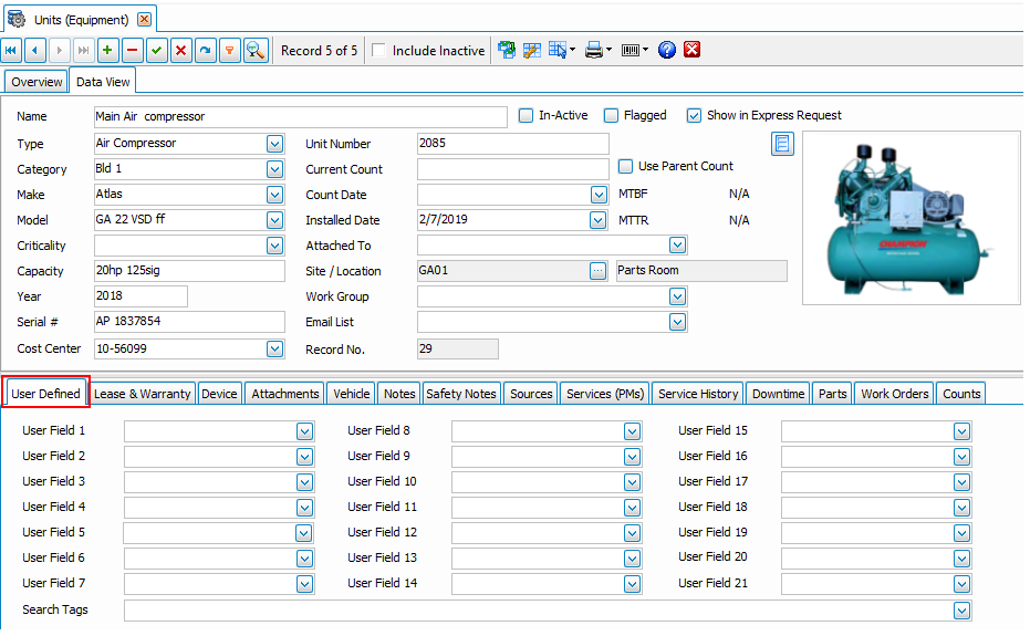 UnitsUserDefined